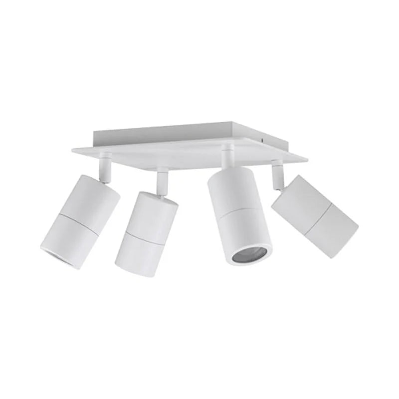 Exterior Adjustable Wall Light 4Lt Bar Square