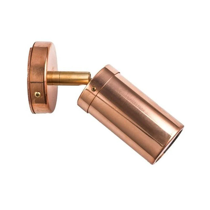 Exterior Wall Pillar Light Adjustable MR16 - Antique Brass/Copper