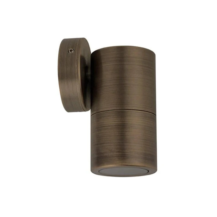 Exterior Wall Pillar Light Fixed MR16 - Antique Brass/Copper