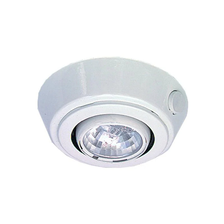 Eyeball Surface Mount Switch Cabinet Light - 20W White/Brass