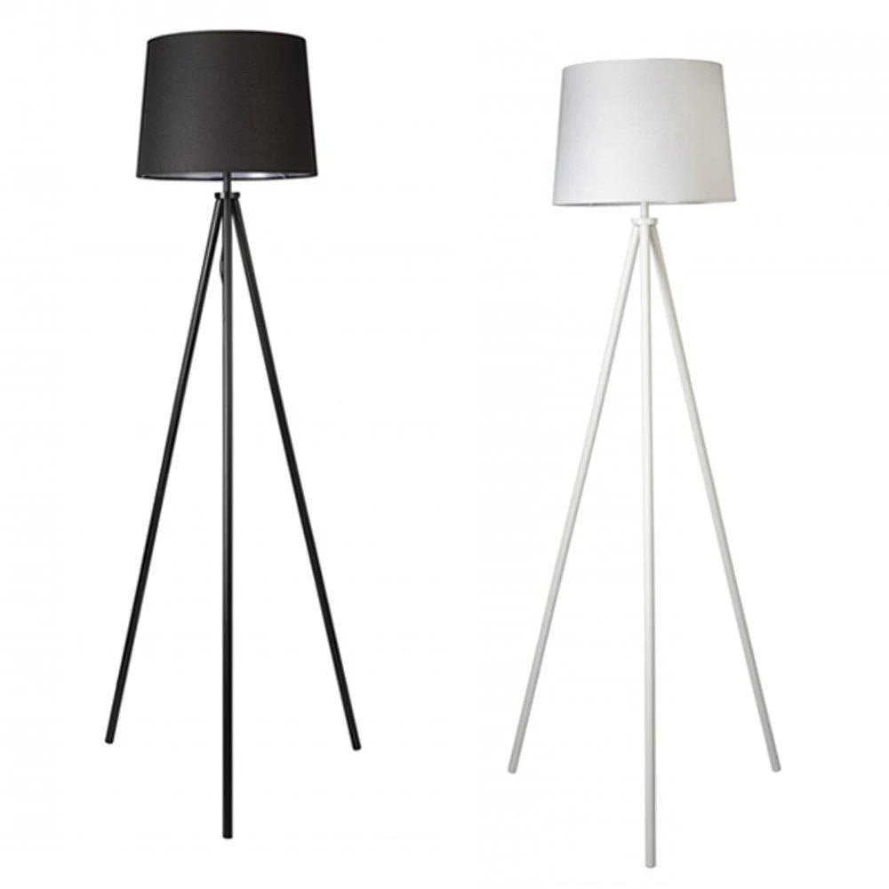 Eyfel Tripod Floor Lamp - Black or White