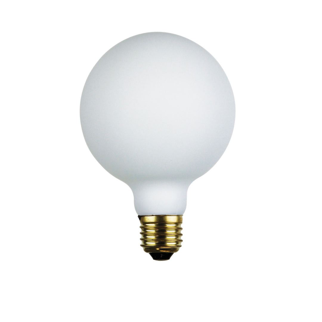 FILAMENT LED G125 Opal 6W Dimmable 4000K – Globe-Style LED Lamp
