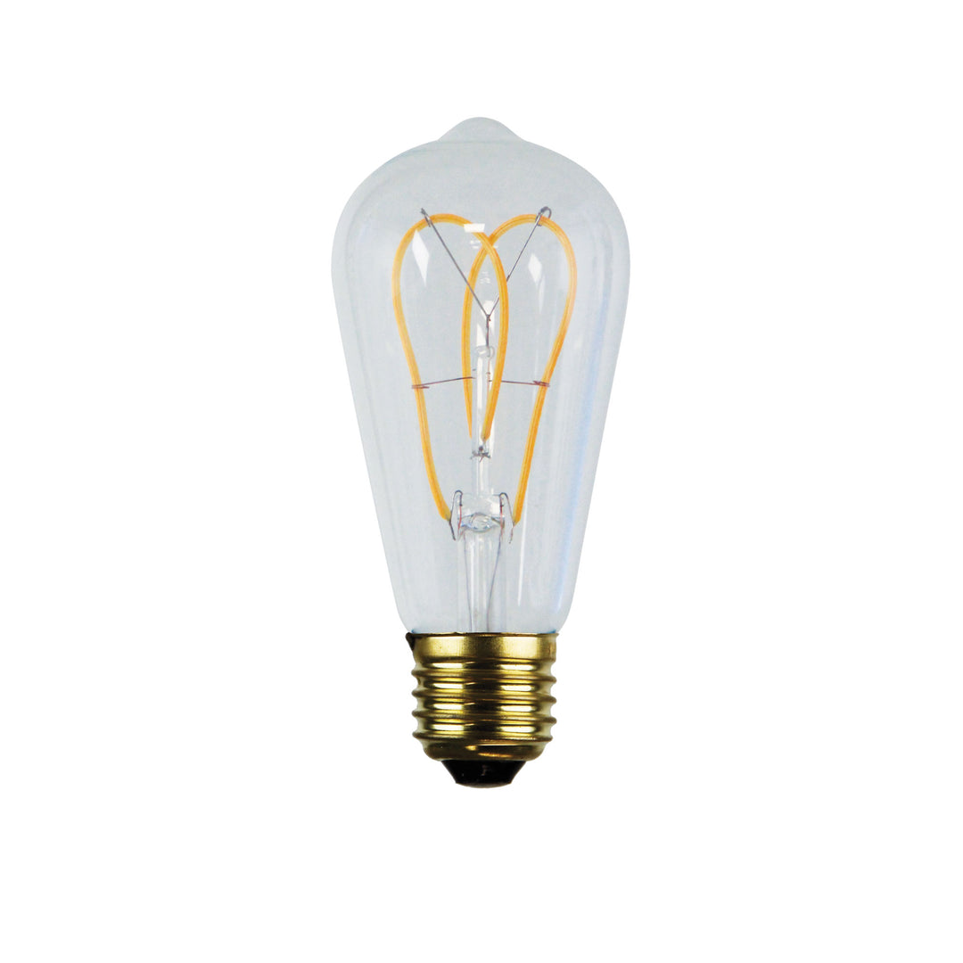 FILAMENT LED ST64 Loop – Dimmable Retro-Style LED Lamp