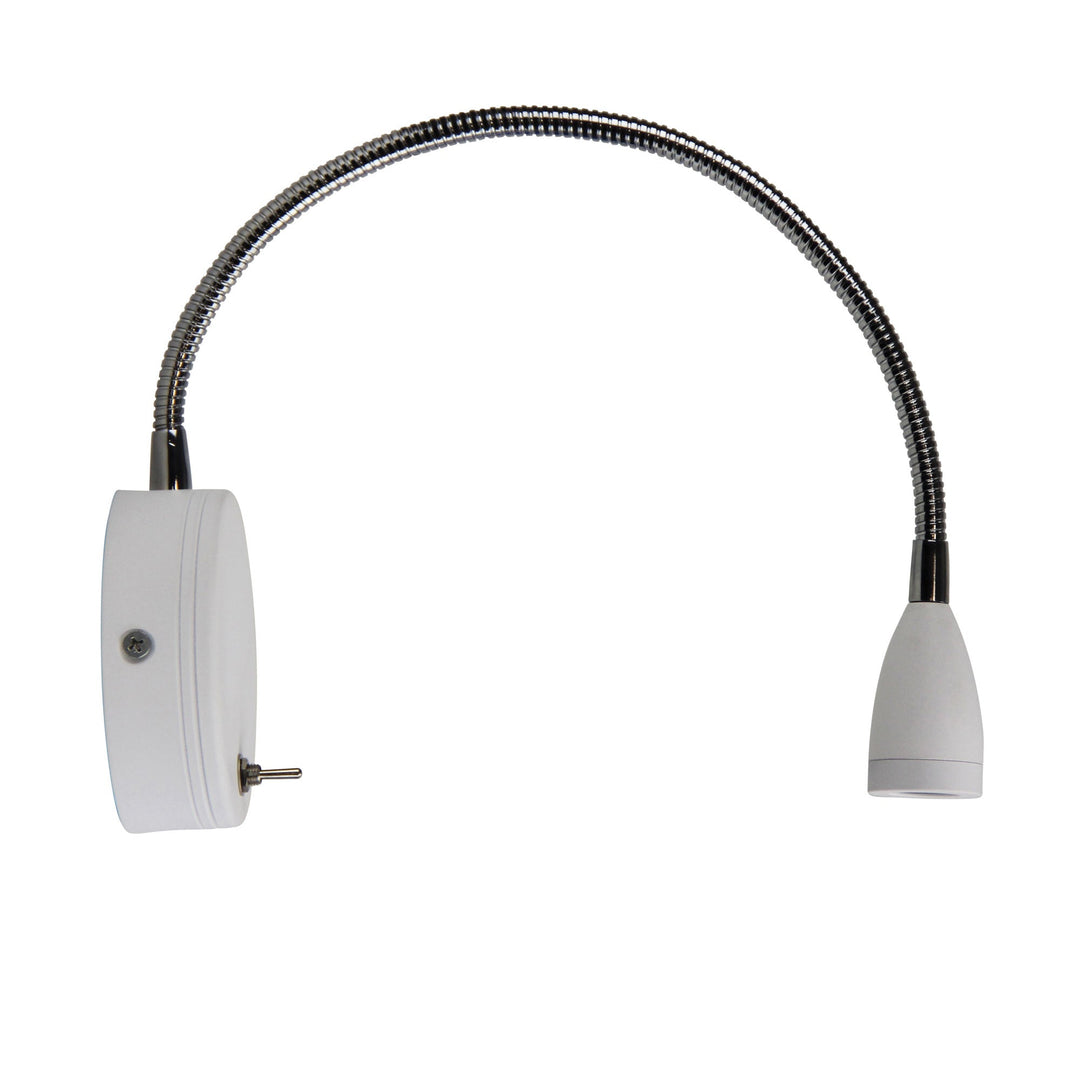 FLEXI 3W LED Switched Flexible Wall Light – 30cm