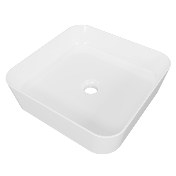 Florent Basin 400mm White Gloss