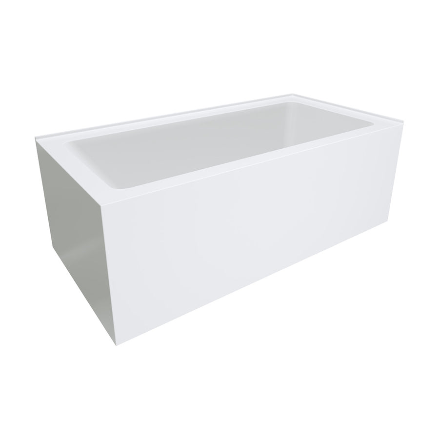 Sentor Left-Hand Corner Acrylic Bath with Overflow, 1500mm - Pilbara Bathroom Warehouse Perth and regional Western Australia