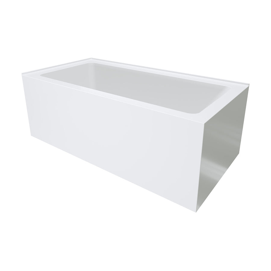 Sentor Right-Hand Corner Acrylic Bath with Overflow, 1500mm - Pilbara Bathroom Warehouse Perth and regional Western Australia