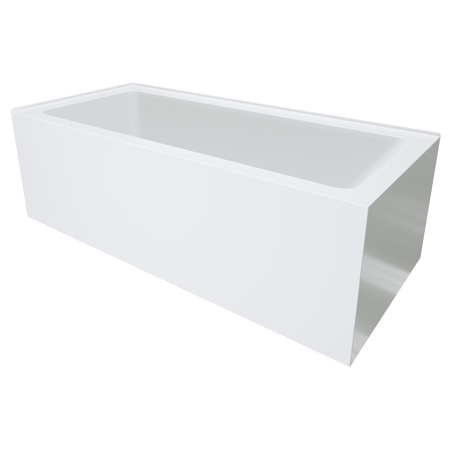 Sentor Right-Hand Corner Acrylic Bath with Overflow, 1650mm - Pilbara Bathroom Warehouse Perth and regional Western Australia