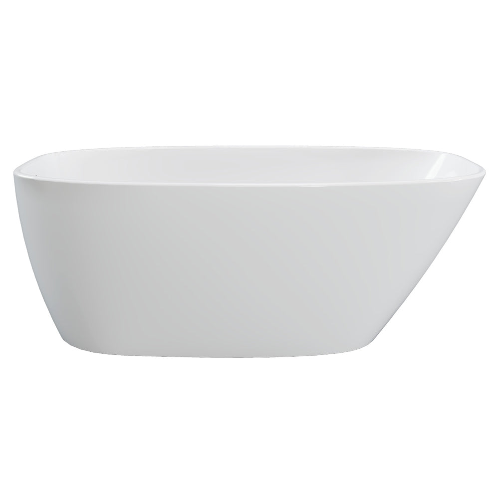 Athenia Freestanding Acrylic Bath with Overflow, 1700mm - Pilbara Bathroom Warehouse Perth and regional Western Australia