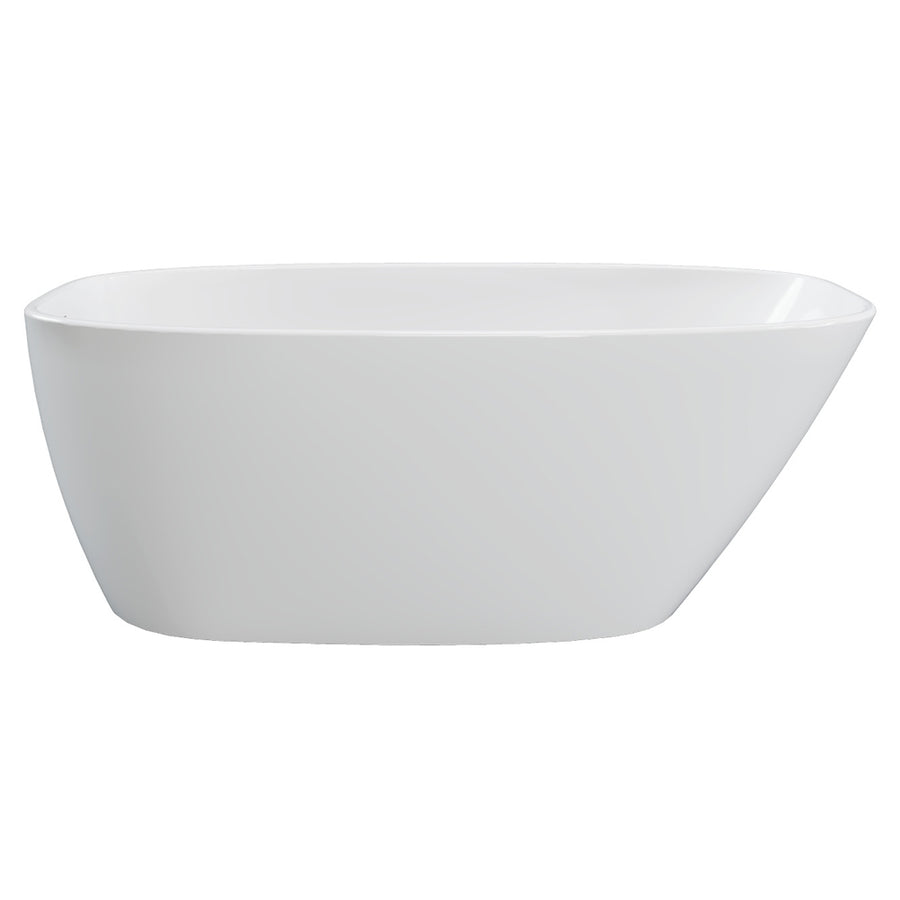 Athenia Freestanding Acrylic Bath with Overflow, 1700mm - Pilbara Bathroom Warehouse Perth and regional Western Australia