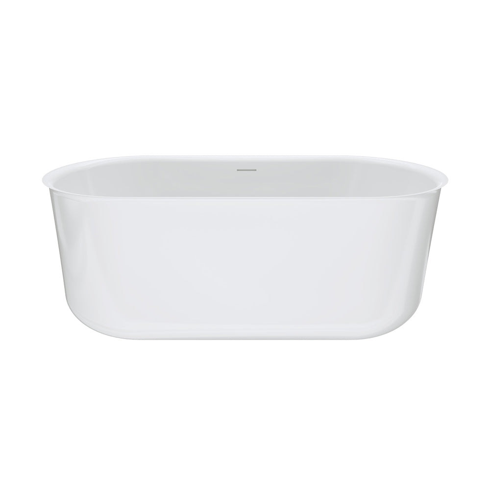 Windsor Freestanding Acrylic Bath, Gloss White, 1500mm - Pilbara Bathroom Warehouse Perth and regional Western Australia