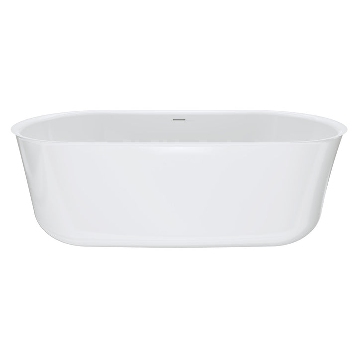 Windsor Freestanding Acrylic Bath with Overflow, 1700mm - Pilbara Bathroom Warehouse Perth and regional Western Australia