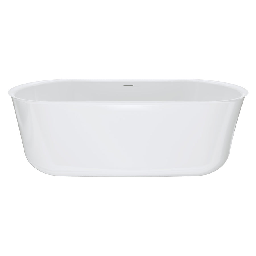 Windsor Freestanding Acrylic Bath with Overflow, 1700mm - Pilbara Bathroom Warehouse Perth and regional Western Australia
