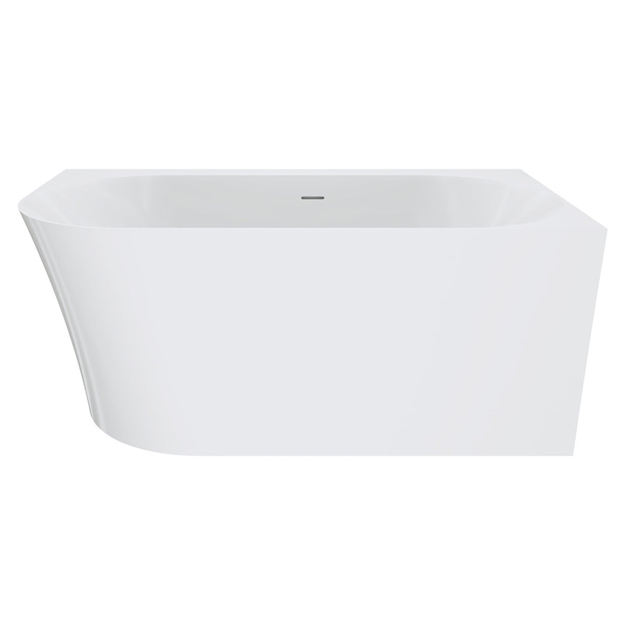 Chloe Left-Hand Corner Acrylic Bath with Overflow, 1400mm - Pilbara Bathroom Warehouse Perth and regional Western Australia