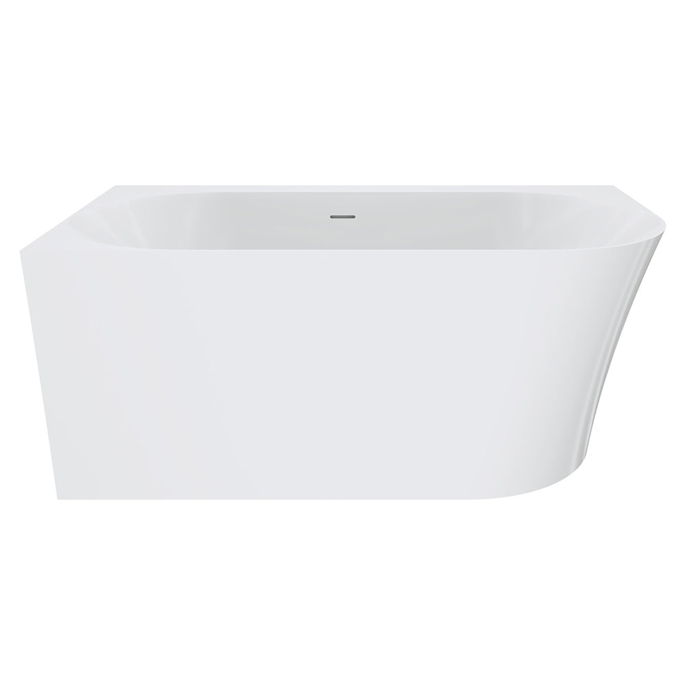 Chloe Right-Hand Corner Acrylic Bath with Overflow, 1400mm - Pilbara Bathroom Warehouse Perth and regional Western Australia