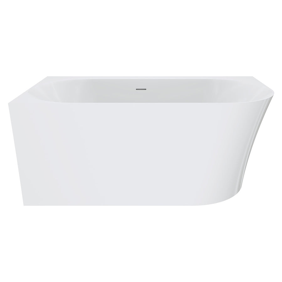 Chloe Right-Hand Corner Acrylic Bath with Overflow, 1400mm - Pilbara Bathroom Warehouse Perth and regional Western Australia