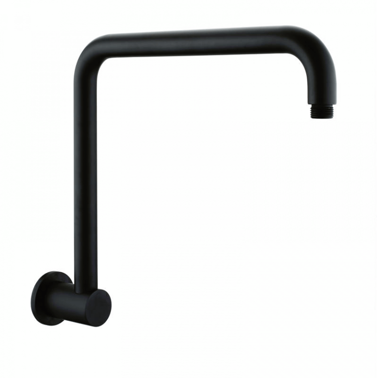 Fiona Hi-Rise Shower Arm - Matte Black