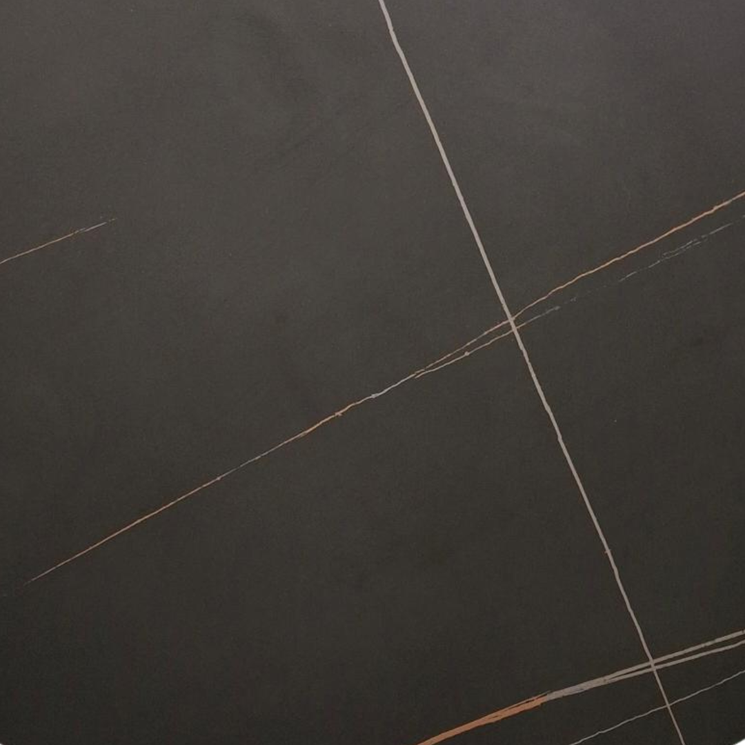 Fiore 150 x 90 Black Marble/Sintered Stone Top Table for bathrooms and home - Pilbara Bathroom Warehouse
