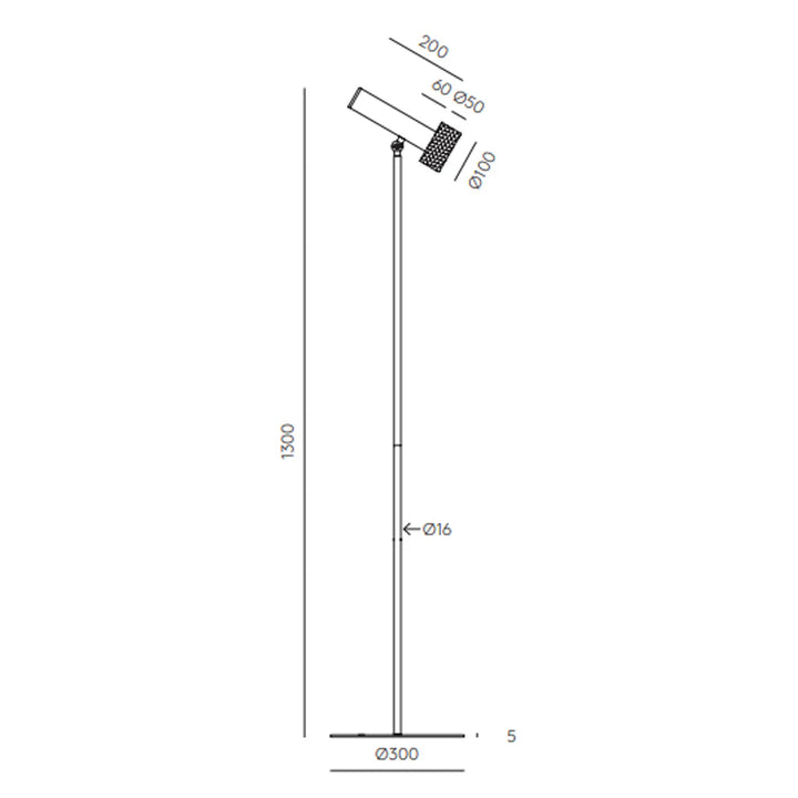 Focus LED Floor Lamp