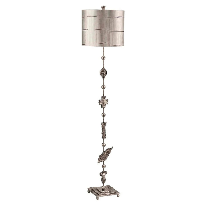 Fragment Floor Lamp in Gold and Silver