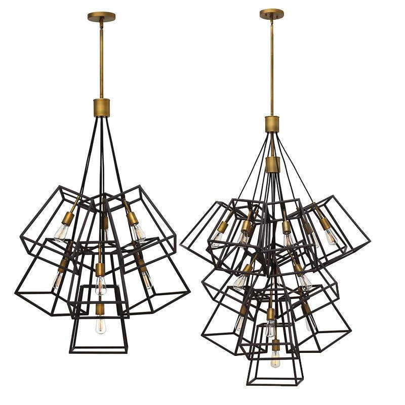 Fulton 7Lt/13Lt Foyer Chandelier in Bronze