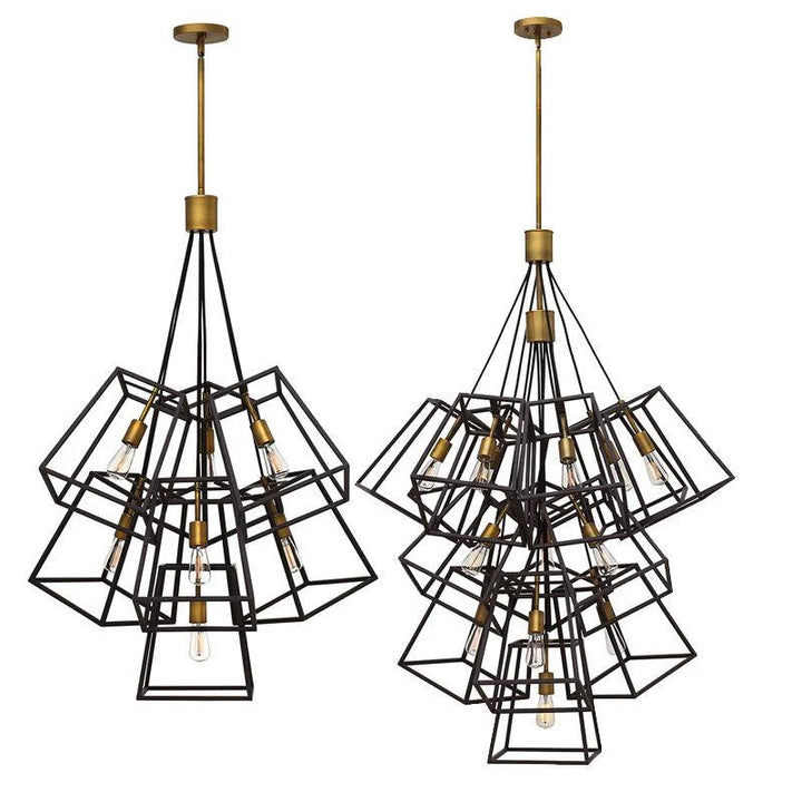 Fulton 7Lt/13Lt Foyer Chandelier in Bronze