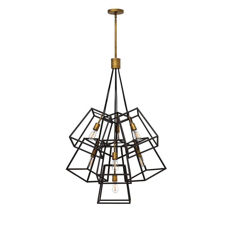 Fulton 7Lt/13Lt Foyer Chandelier in Bronze