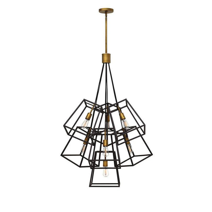 Fulton 7Lt/13Lt Foyer Chandelier in Bronze