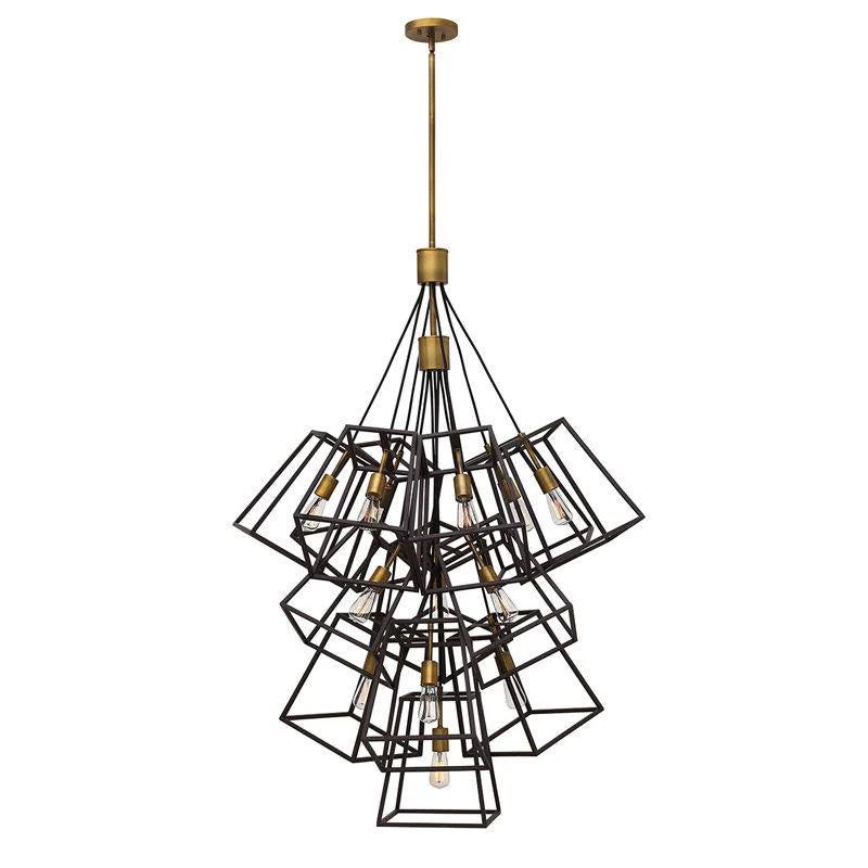 Fulton 7Lt/13Lt Foyer Chandelier in Bronze