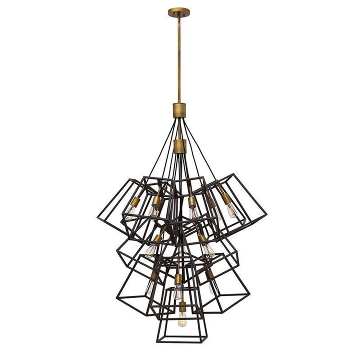 Fulton 7Lt/13Lt Foyer Chandelier in Bronze