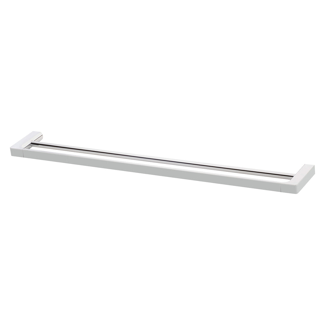 1 Gloss Double Towel Rail 800mm, Accessories – Pilbara Bathroom Warehouse