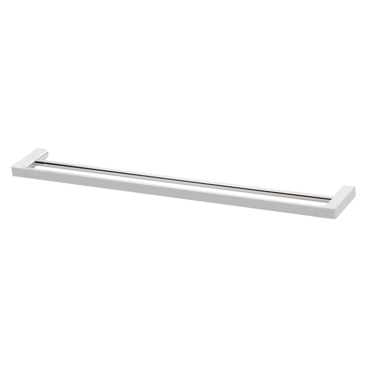 1 Gloss Double Towel Rail 800mm, Accessories – Pilbara Bathroom Warehouse