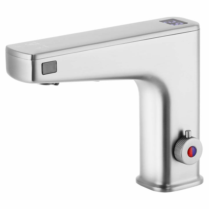 Galaxy Sensor Basin Mixer With Soap Dispenser Chrome
