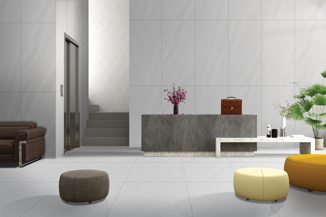 Glanza Bianco Matte Tile 600x1200