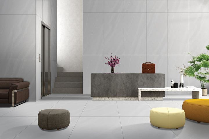 Glanza Bianco Matte Tile 600x1200