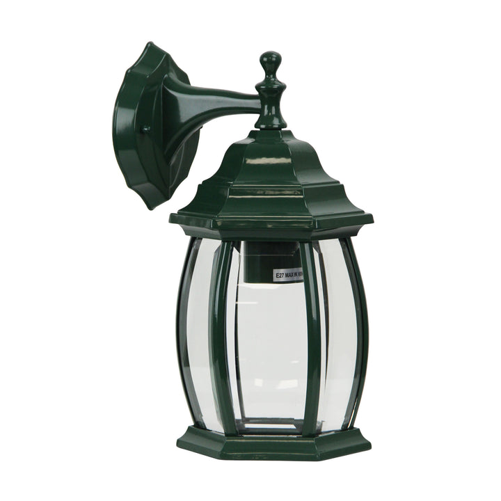 HIGHGATE DOWN Green Traditional Outdoor Wall Light