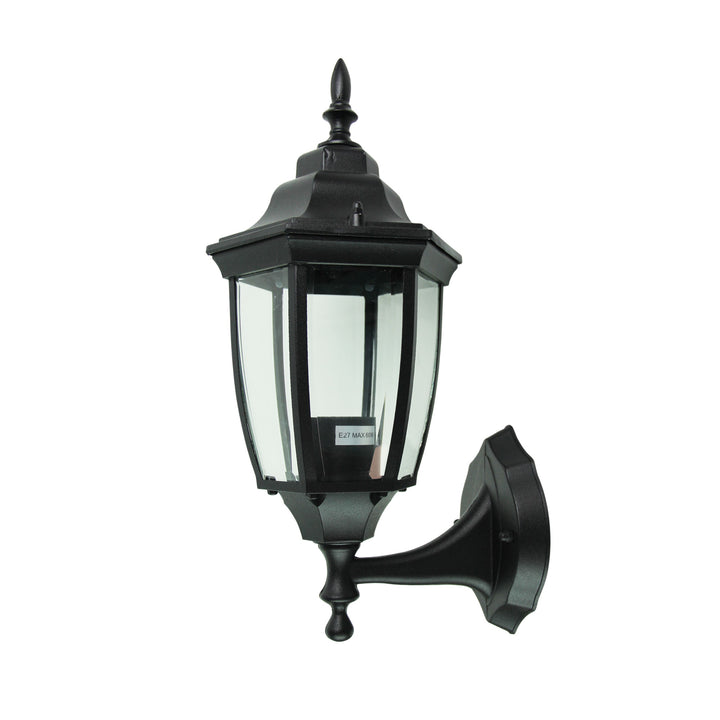 HIGHGATE UP Black Traditional Outdoor Wall Light