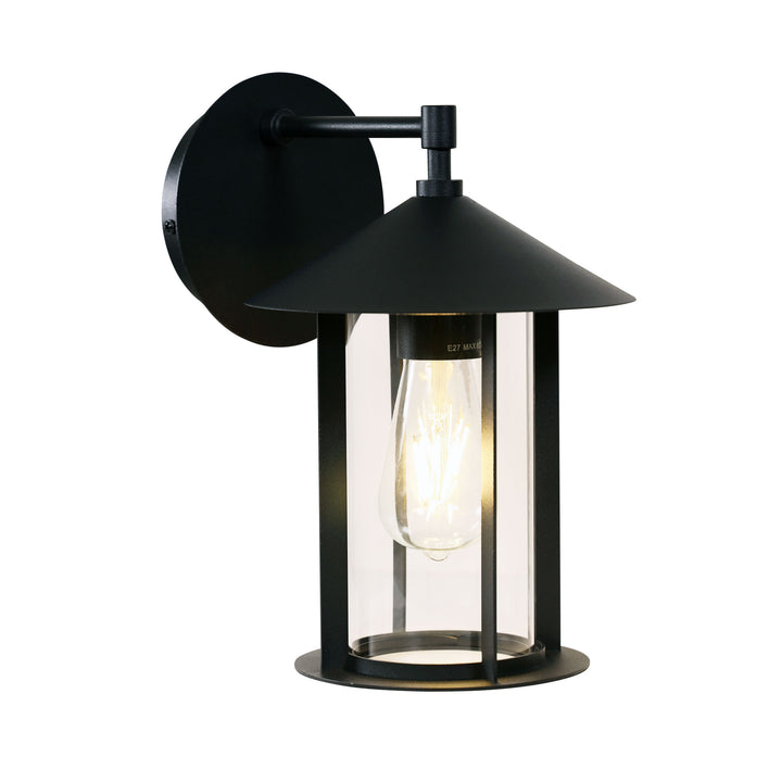 HOLFORD BLACK Outdoor Wall Light