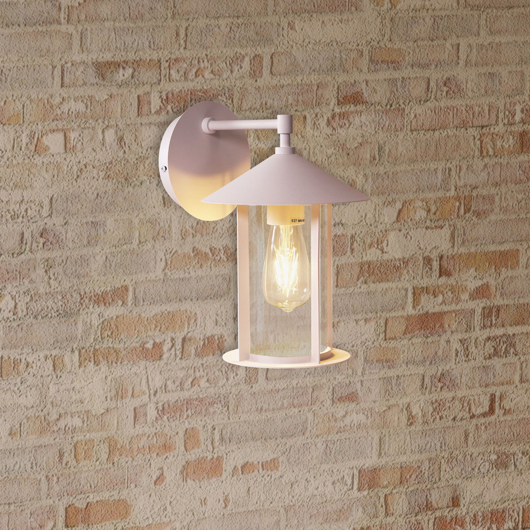 HOLFORD WHITE Outdoor Wall Light