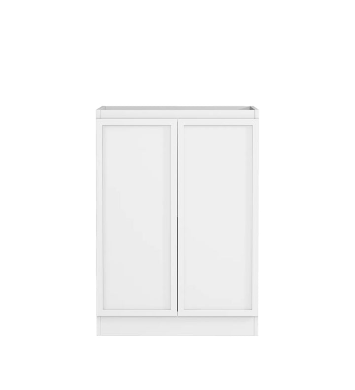 Hampshire White Laundry Kit 1305mm with Stone Top and Sink 1305x600x2100