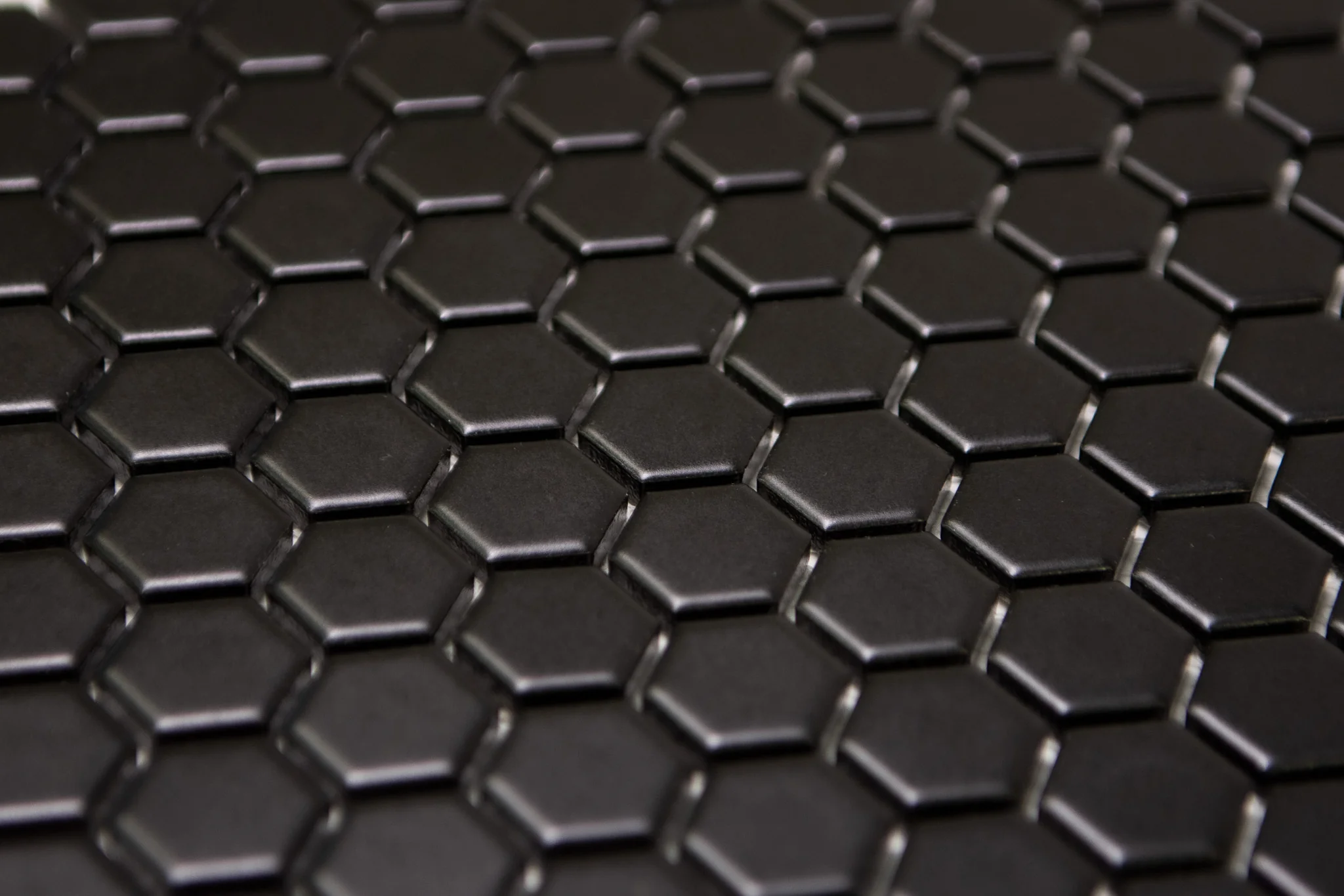 Hexagon White Matt Porcelain Tiles Pilbara Bathroom Warehouse