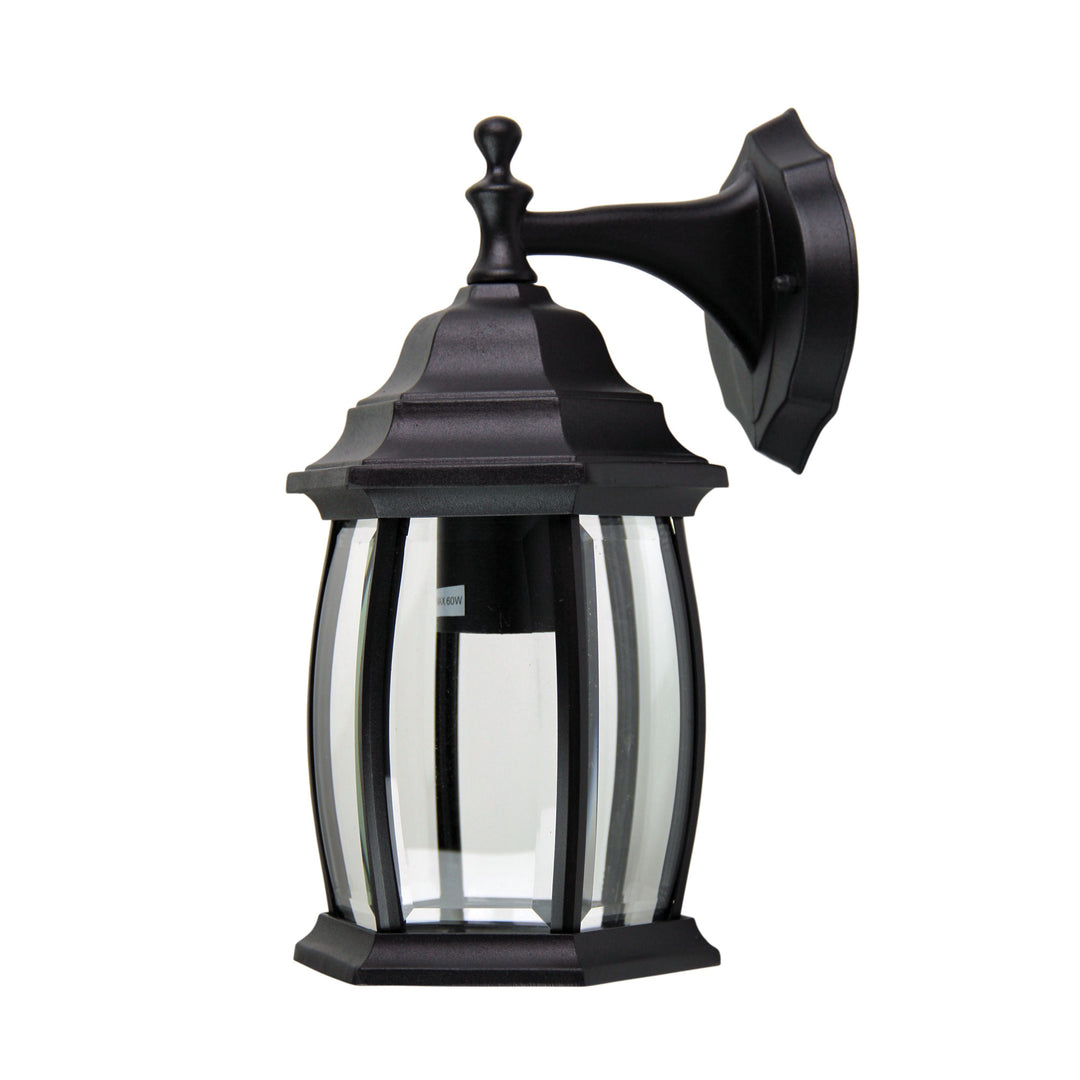 Highgate Down Black Traditional Outdoor Coach-Style Wall Light
