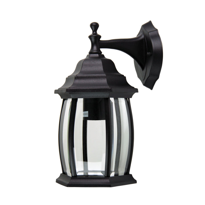 Highgate Down Black Traditional Outdoor Coach-Style Wall Light