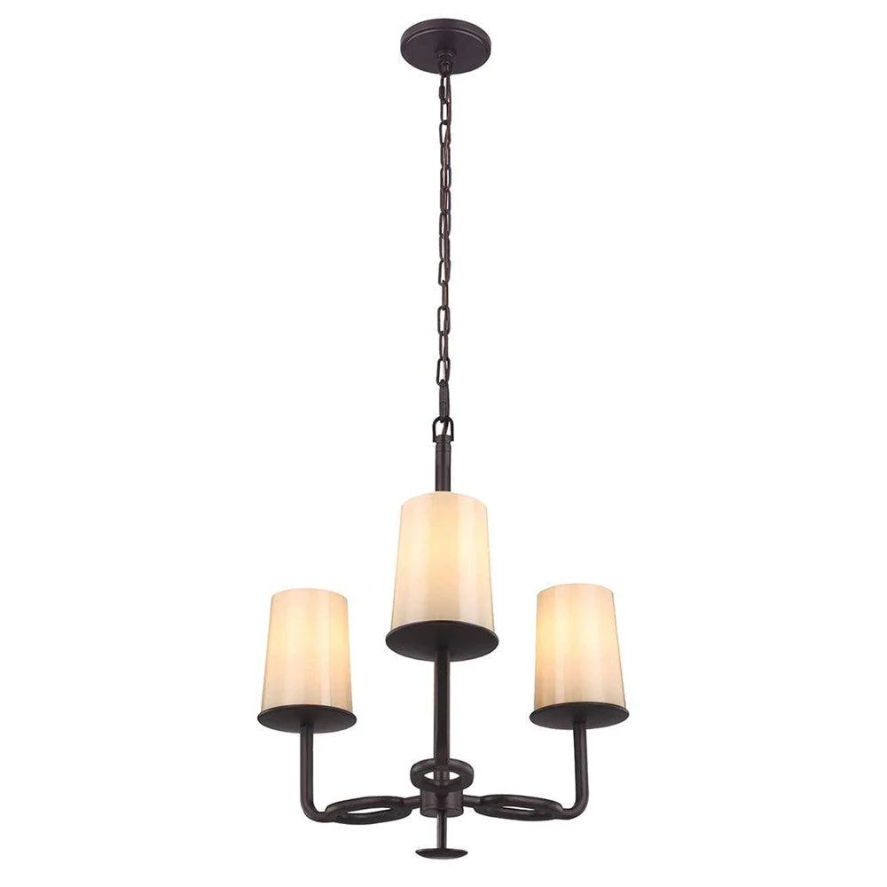 Huntley 3Lt Chandelier - Oil Rubbed Bronze