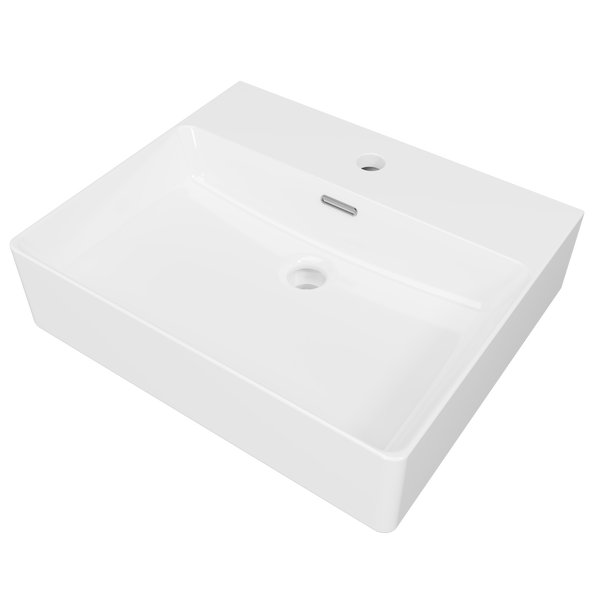 Iconic Basin 500mm White Gloss