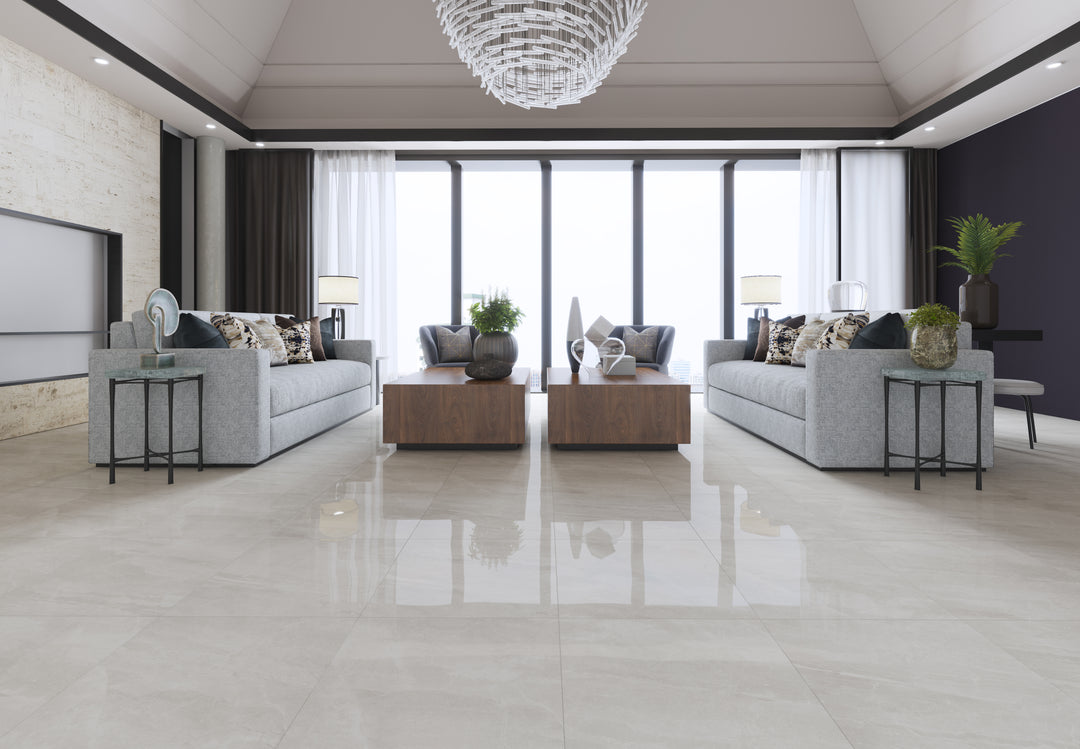 Ibiza White - Lapato Tile 600x600