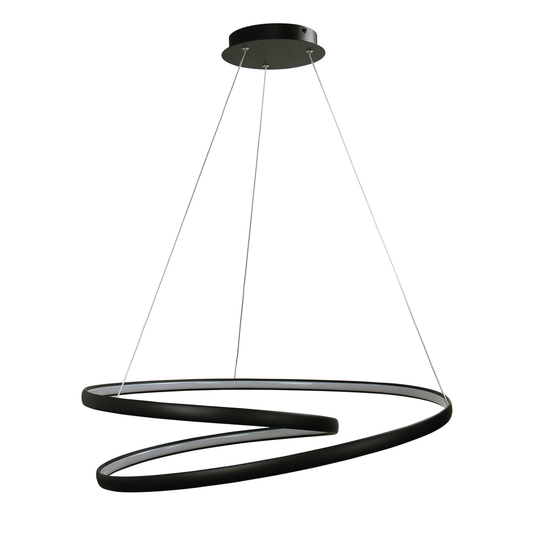 Infinity Modern LED Spiral Pendant