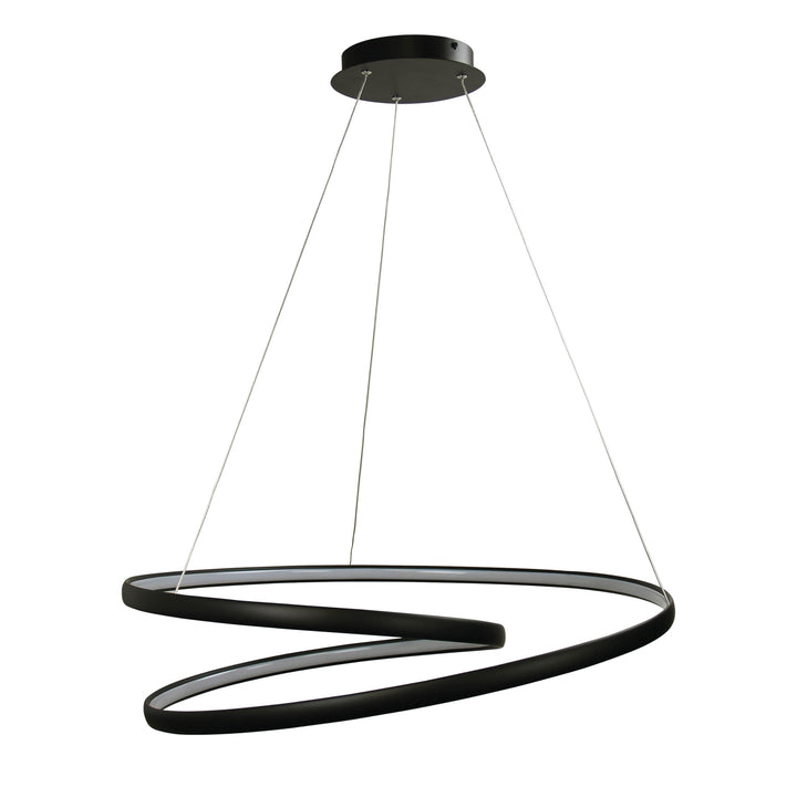 Infinity Modern LED Spiral Pendant