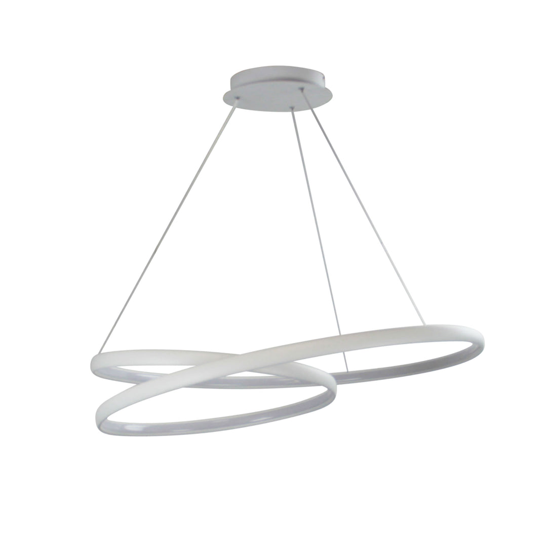 Infinity Modern LED Spiral Pendant