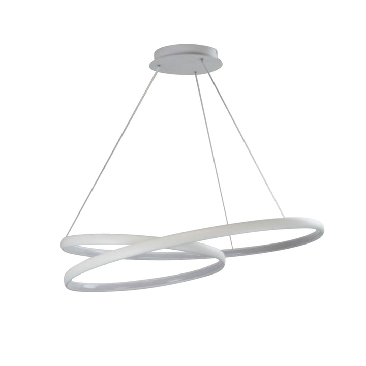 Infinity Modern LED Spiral Pendant